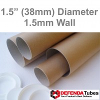 2 x 30 Shipping Poster Artwork Print Packing 1 Mailing Tube with End Caps 