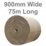 900mm Wide Single Face Corrugated Paper Rolls