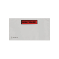 DL Paper Documents Enclosed Wallets - 110mm x 220mm