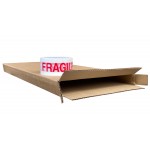 280mm x 40mm x 540mm (11" x 1.57" x 21") Cardboard Postal Boxes - FOL11121