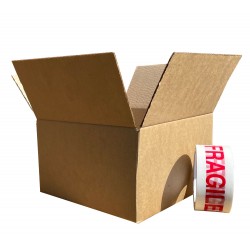 203mm x 203mm x 203mm (8" x 8" x 8") - Medium Cube Postal Boxes - SW88