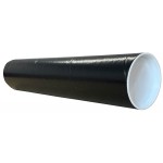 Black Postal Tubes  - 3" (76mm) Diameter