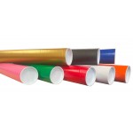3" (76mm) Diameter Coloured Postal Tubes