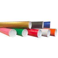 Coloured Postal Tubes