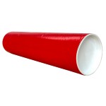 Red Postal Tubes  - 3" (76mm) Diameter