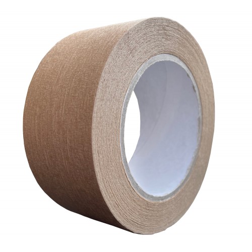 Brown Kraft Paper Tape Self Adhesive Eco Packaging Parcel Tape 24-72mm *  18M