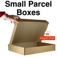 50 White Postal Cardboard Boxes Mailing Shipping Cartons Small Size Parcel OP6 