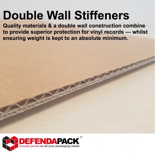 FREE STIFFENERS 24hDEL 100 7/"RECORD MAILERS 100 12/"