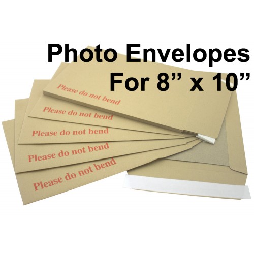 Board Backed Envelopes For Photographs | Photo Size Board Backed ...