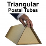 5" (127mm) Diameter Triangular Postal Tubes