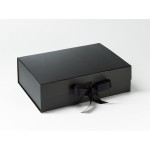 Black A4 (DEEP) Magnetic Seal Gift Boxes (315mm x 240mm x 105mm)