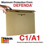 C1 / A1 ParcelMax Mailers - 648mm x 917mm x 6mm (25.5" x 36" x 0.23")