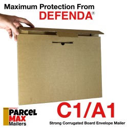 C1 / A1 ParcelMax Mailers - 648mm x 917mm x 6mm (25.5" x 36" x 0.23")