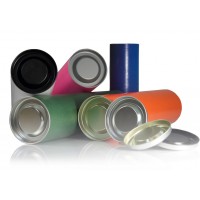 Coloured Postal Tubes With Metal End Caps