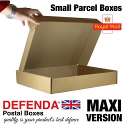 Royal Mail Small Parcel Boxes (MAXI) - (449mm x 349mm x 79mm) 17.71" x 13.7" x 3.1" (appx) - RM-MAXI-SPB - SHALLOW VERSION