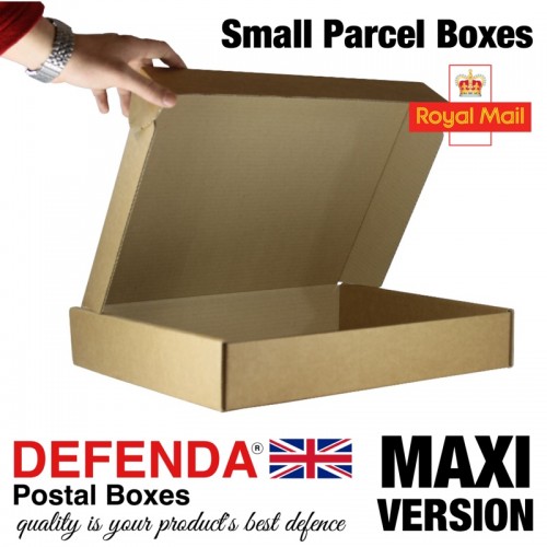 NEW LATEST ROYAL MAIL MAXIMUM SIZE SMALL PARCEL CARDBOARD BOXES 449x349x159mm 