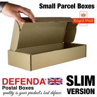 Royal Mail Small Parcel Boxes (SLIM) - (422mm x 170mm x 73mm) 16.61" x 6.7" x 2.9" (appx) - RM-SLIM-SPB
