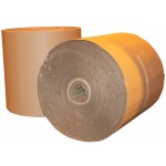 2 x Roll 650mm Wide 75 Metres Long Single Faced Corrugated Cardboard Roll