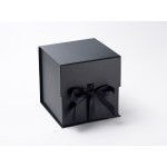 Extra Large Cube Magnetic Seal Gift Boxes With Ribbon (190mm x 190mm x 195mm)