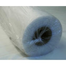 125mm (5") appx Clear Plastic / Polythene Lay Flat (Layflat) Tubing Rolls (250g)