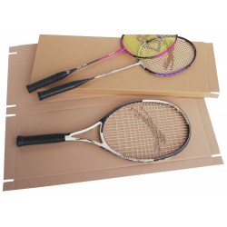 Size 3 (Large) Tennis, Squash, Badminton Racquet Postal Boxes (350mm x 50mm x 750mm) (13" x 2" x 29")