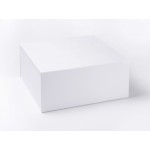 White XL Deep Magnetic Seal Gift Boxes (333mm x 336mm x 145mm)