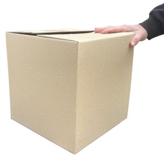 305mm x 305mm x 305mm (12" x 12" x 12") - Large Cube Cardboard Postal Box - SW1212