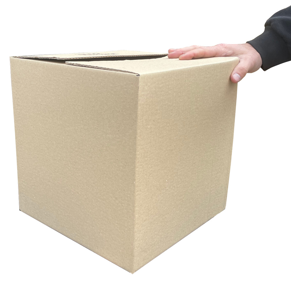305mm x 305mm x 305mm (12" x 12" x 12") - Large Cube Cardboard Postal Box - SW1212