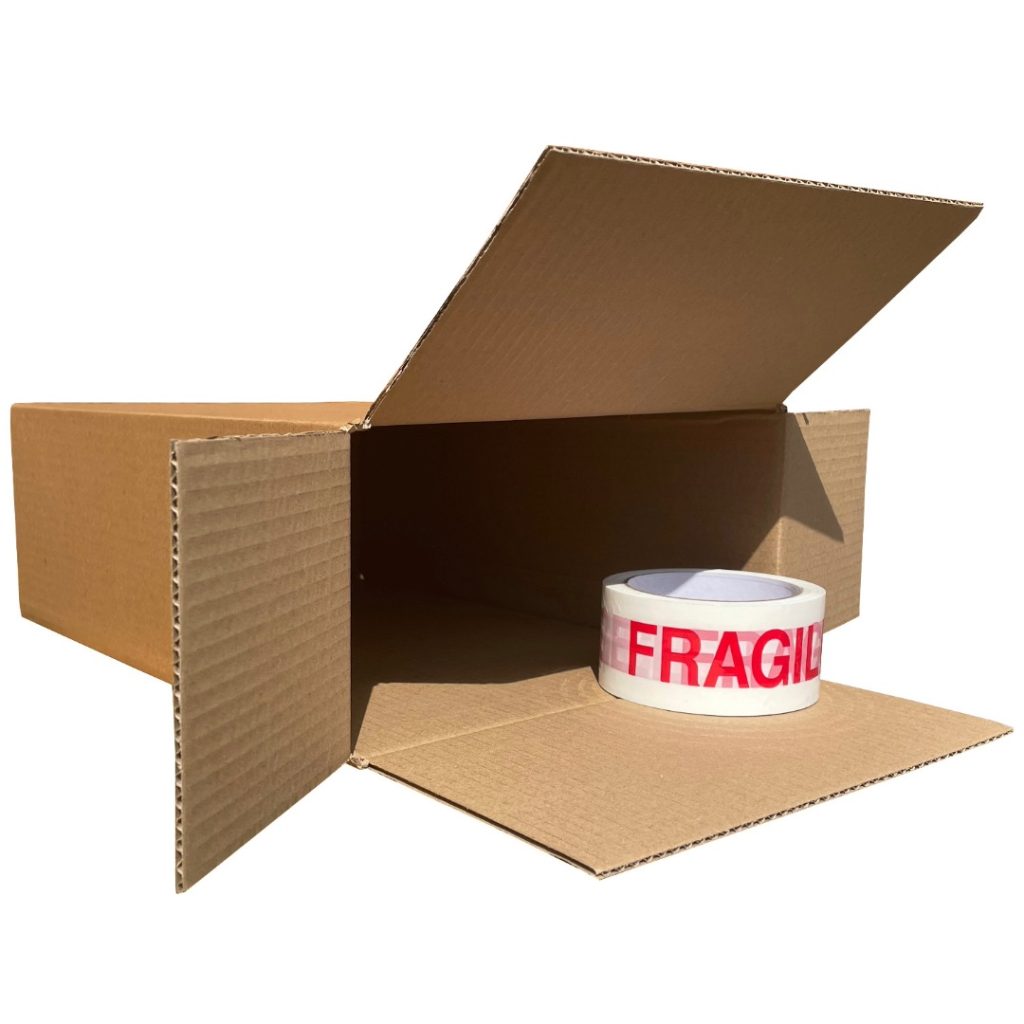 Fully Overlapping Postal Boxes - 10" x 5" x 14"