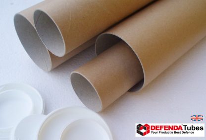 18" (457mm) Long x 2.75" (70mm) Diameter Cardboard Postal Tubes