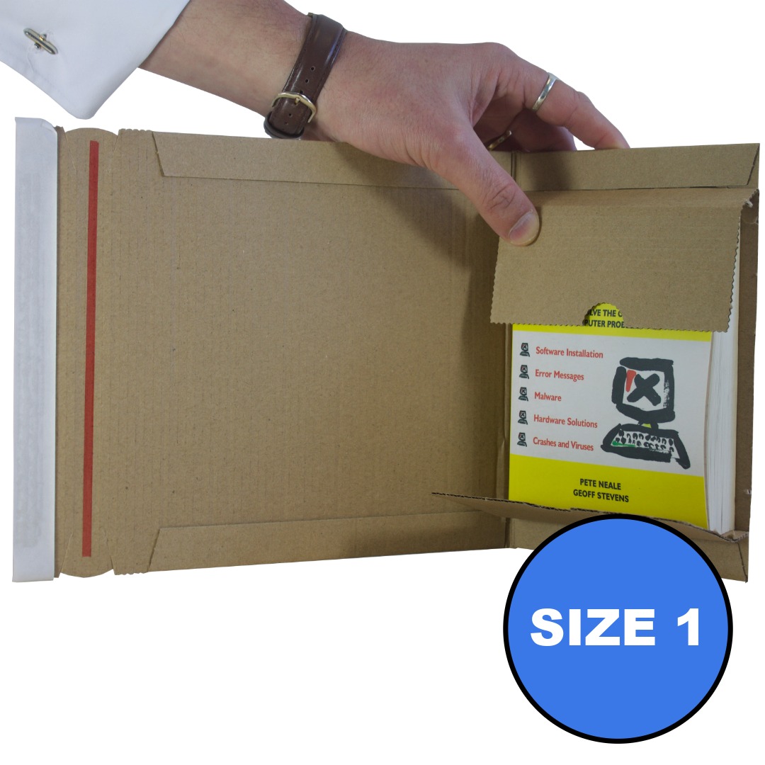 Size 1 Book Mailers