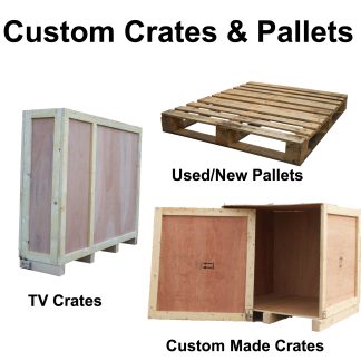 Custom Made Wooden Pallets & Crates