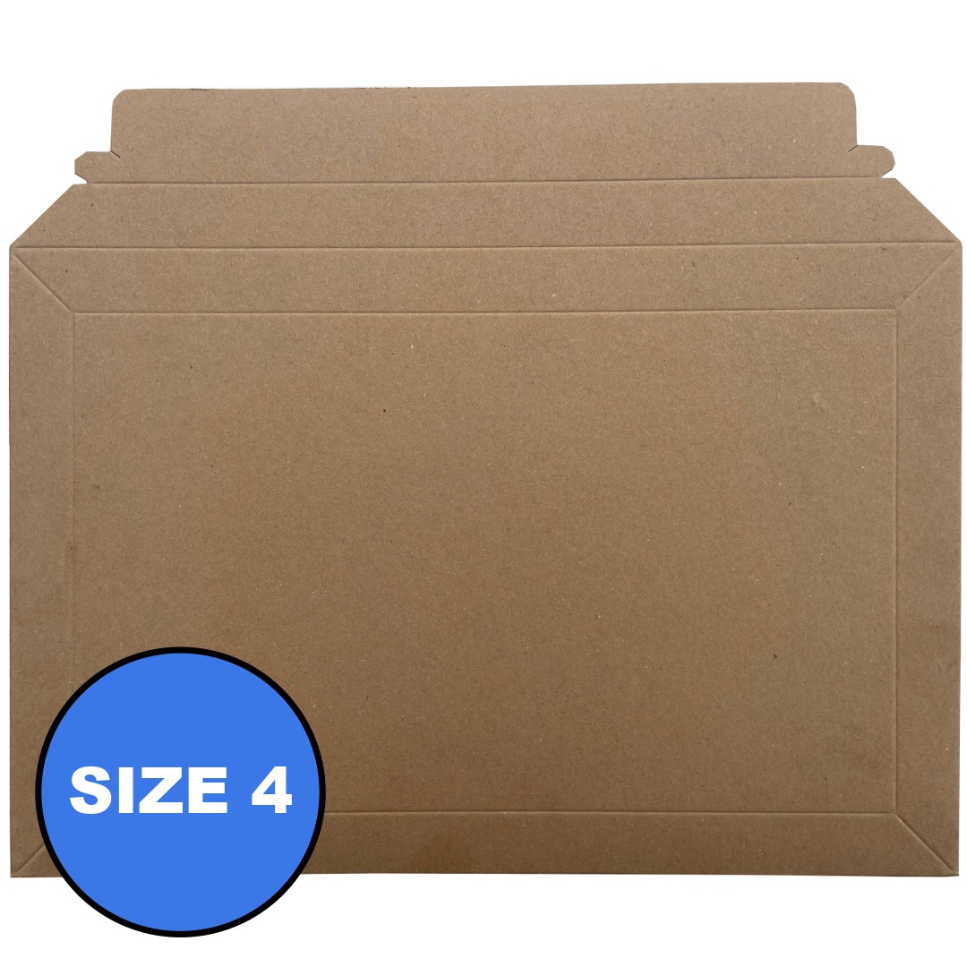 Size 4 Capacity Book Mailers
