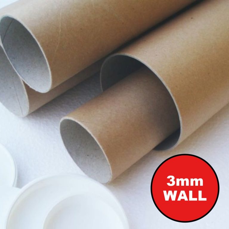 6" (152.4mm) Large Diameter Cardboard Postal Tubes