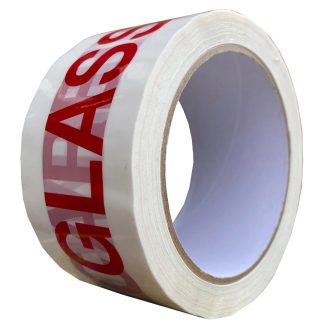 Glass - Handle With Care Parcel Tape