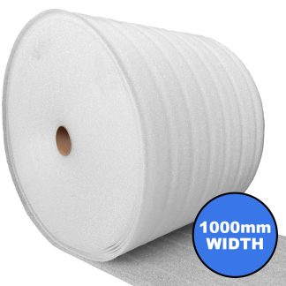 1000mm Wide 300 Metre Long CellAire Foam Roll (1mm Thick)