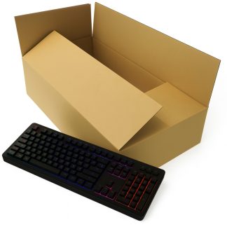 480mm x 260mm x 150mm (19" x 10" x 6") Cardboard Postal Boxes - SW19106