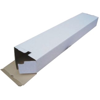 Long White Cardboard Postal Boxes