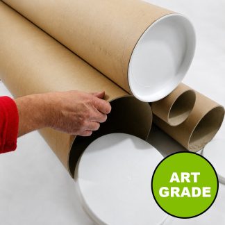 13" Long (A3 Size) - 4mm Wall Extra Heavy Duty 4" Diameter Art Grade Postal Tubes