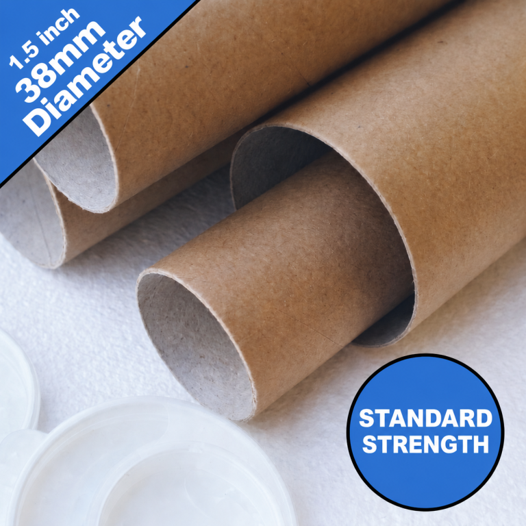 1.5" (38mm) Diameter Postal Tubes